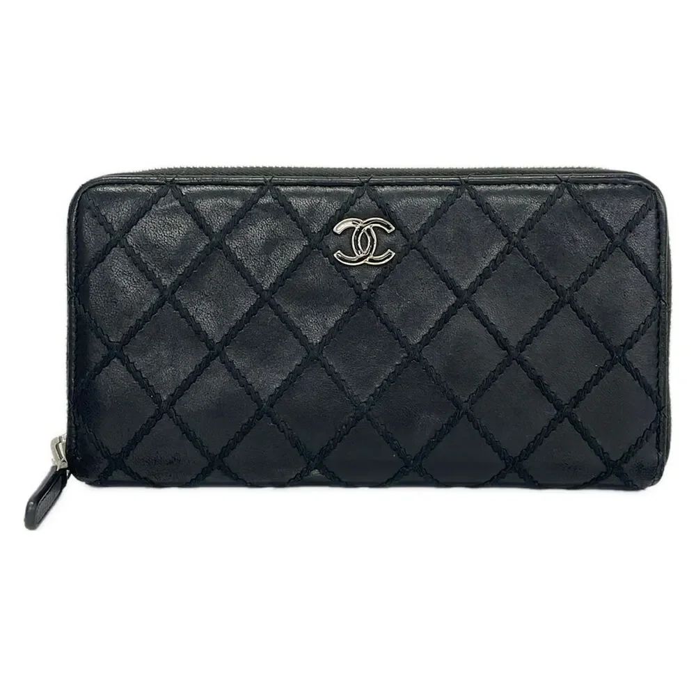 Chanel Wild Stitch Long Wallet